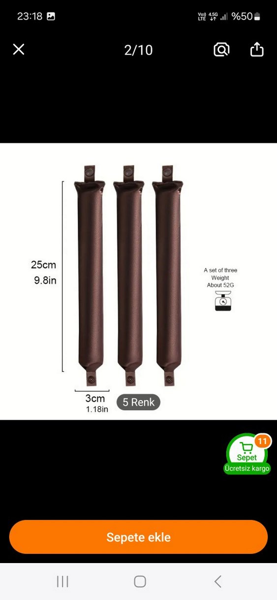 Saç Şekillendirici Sünger Rulo sosis - Görsel 2