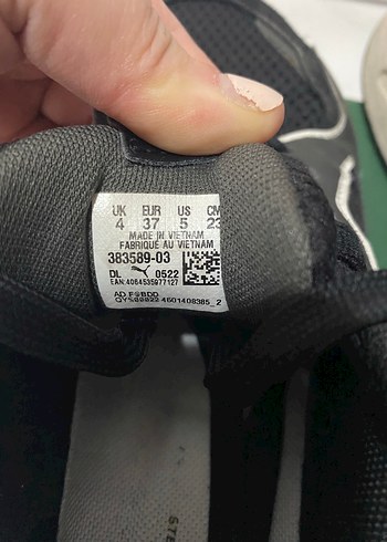 Puma Siyah Kadın Spor Ayakkabı