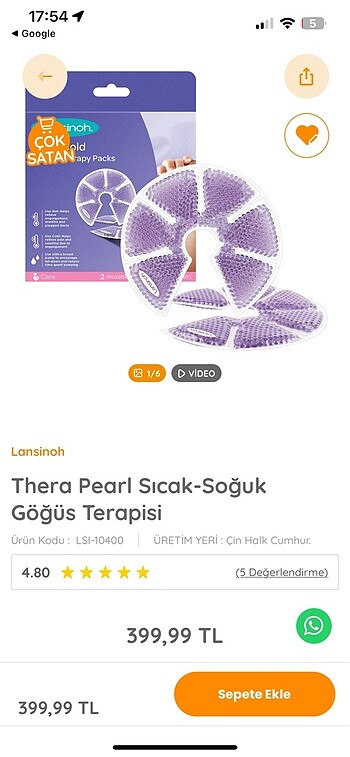 LANSİNOH SICAK SOĞUK KOMPRES