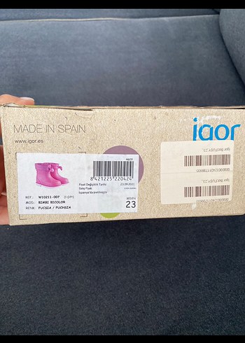 23 Beden Kız Çocuk Pembe igor bot