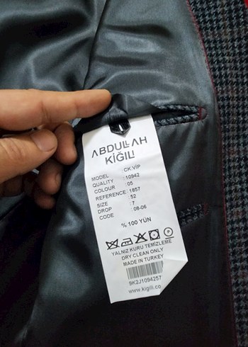 Abdullah Kığılı Yün Ceket - Görsel 4