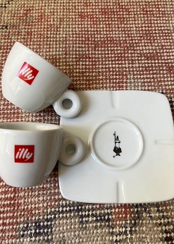  Beden beyaz Renk Beyaz illy Espresso Fincan Seti 2 li