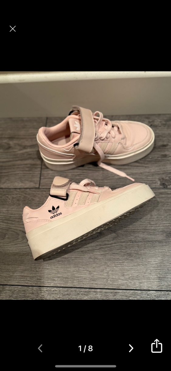 Adidas Pembe Kadın Spor Ayakkabı - Görsel 3