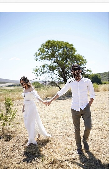 Beyaz elbise - Görsel 2