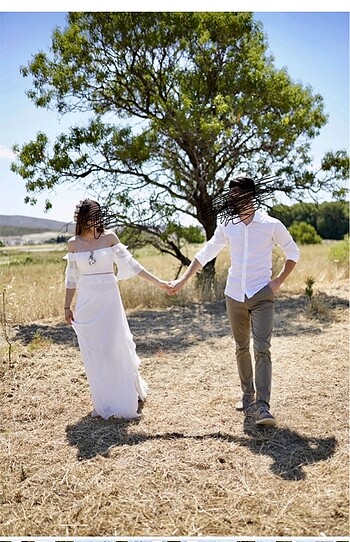 Beyaz elbise - Görsel 3