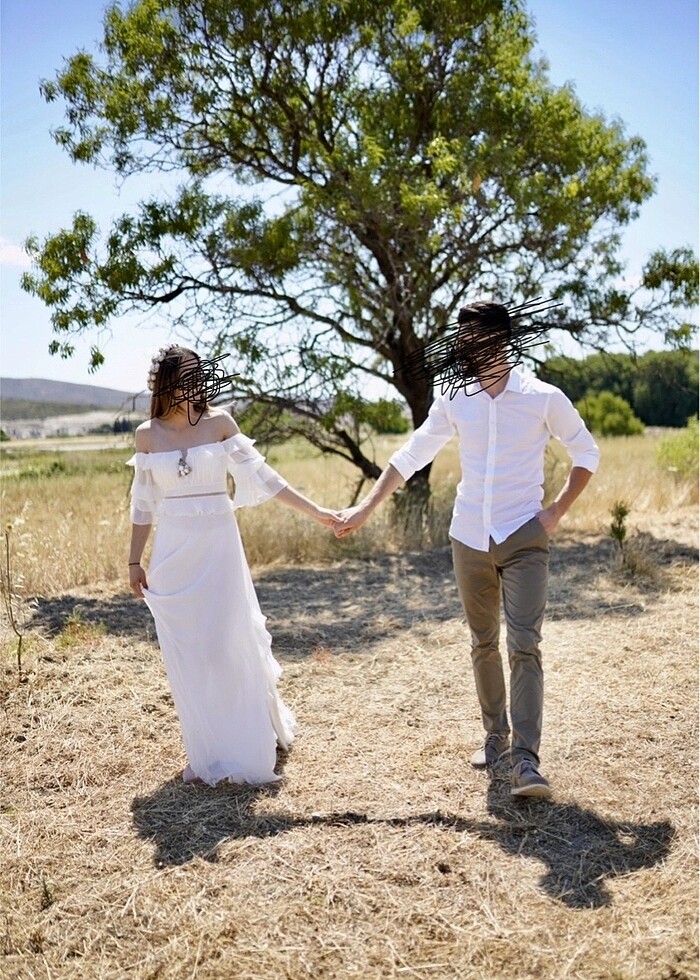 Beyaz elbise - Görsel 3