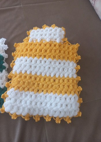 Renkli Örgü keseli lif - Görsel 4