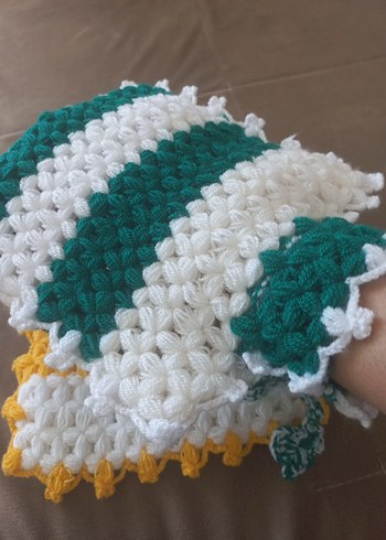 Renkli Örgü keseli lif - Görsel 7