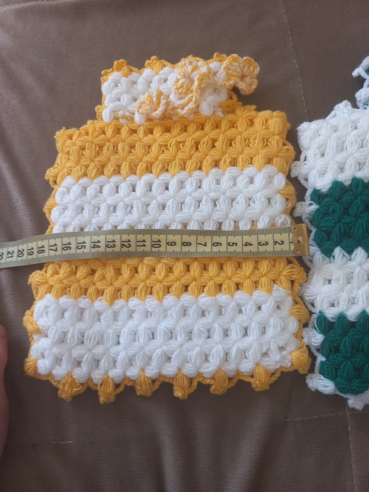 Renkli Örgü keseli lif - Görsel 5