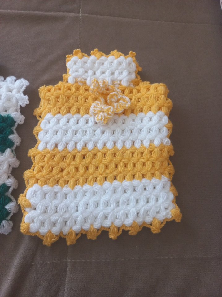 Renkli Örgü keseli lif - Görsel 3