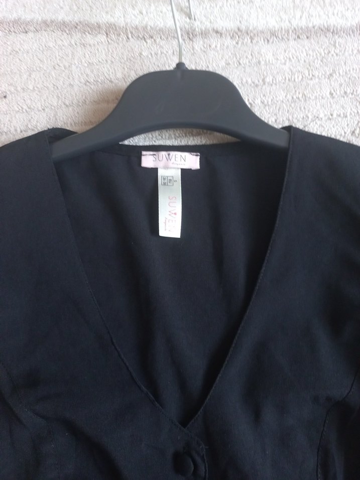 suwen s beden kısa gömlek - Görsel 4