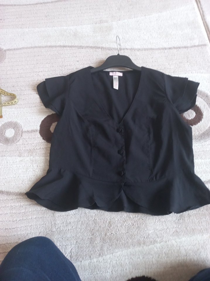 suwen s beden kısa gömlek - Görsel 3