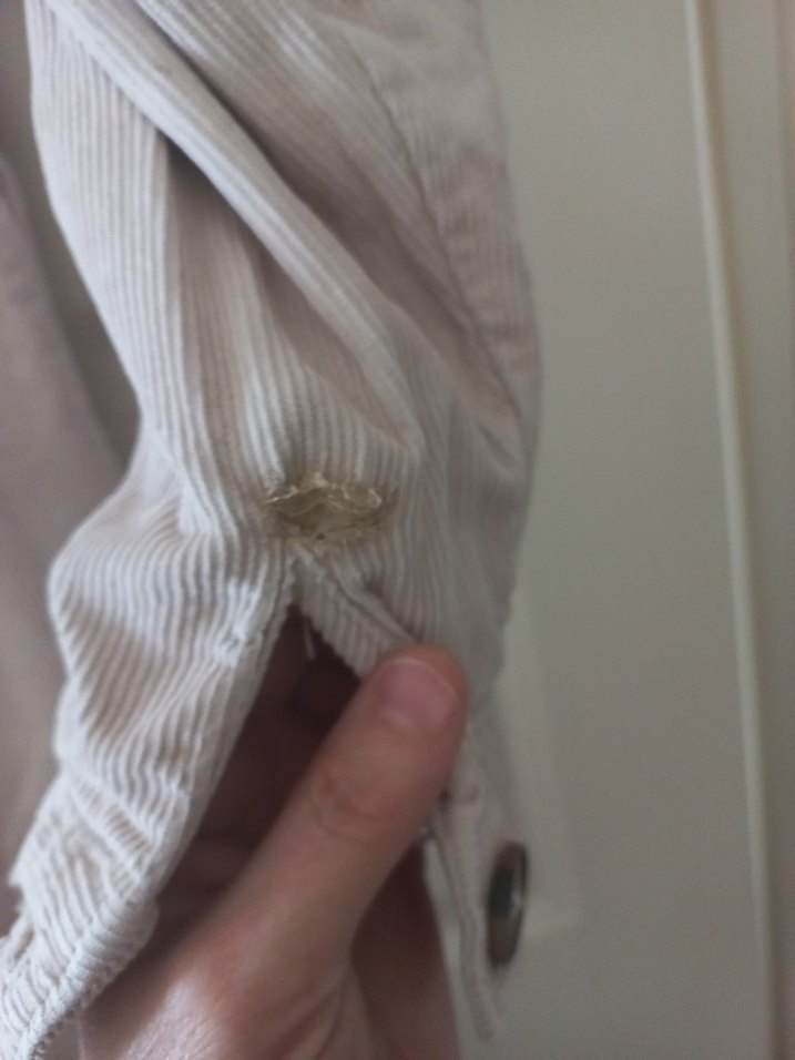 Bej Uzun s beden kadife tulum - Görsel 3