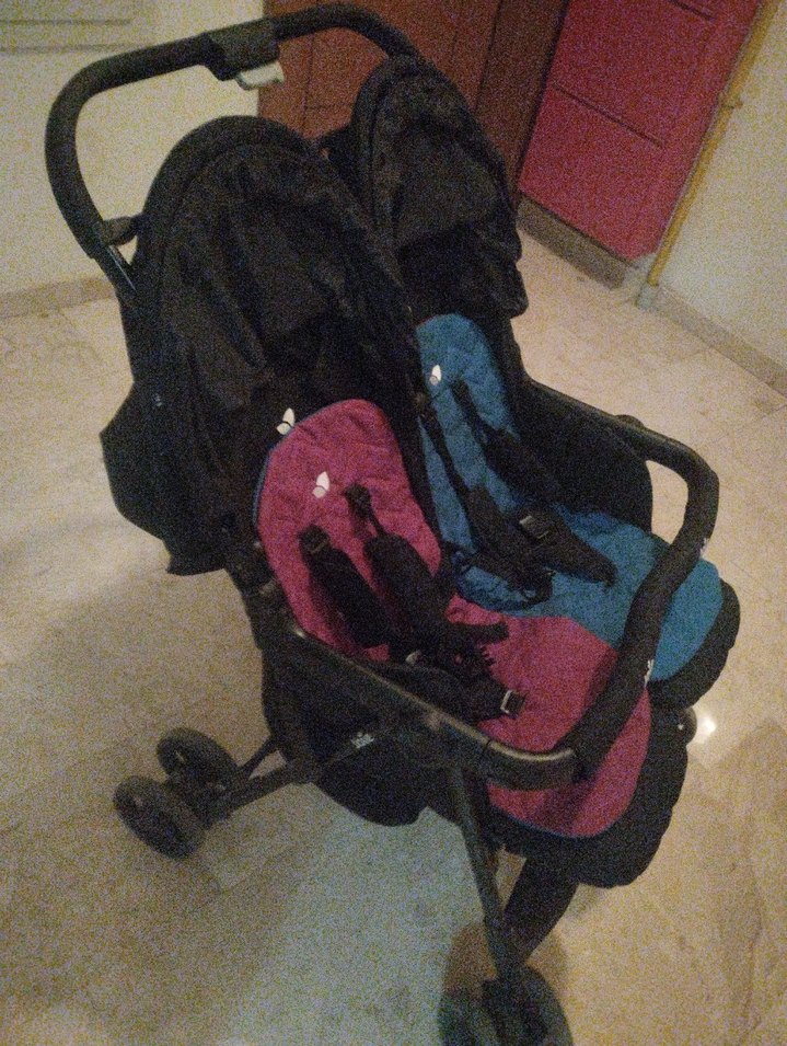 joie ikiz bebek arabası - Görsel 4