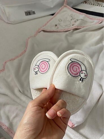 Bebek bornoz takımı - Görsel 3