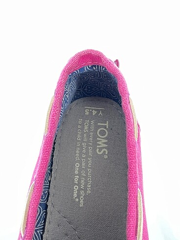 universal Beden pembe Renk TOMS Babet %70 İndirimli.