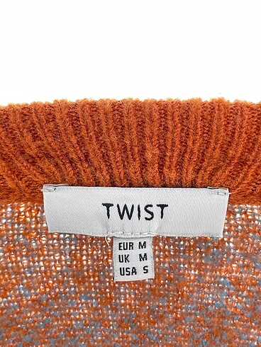 m Beden turuncu Renk Twist Kazak / Triko %70 İndirimli.
