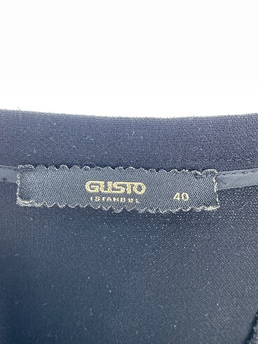 40 Beden siyah Renk Gusto Midi Etek %70 İndirimli.