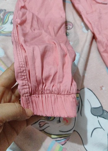 Kızlar için Pembe Pantolon - Görsel 3