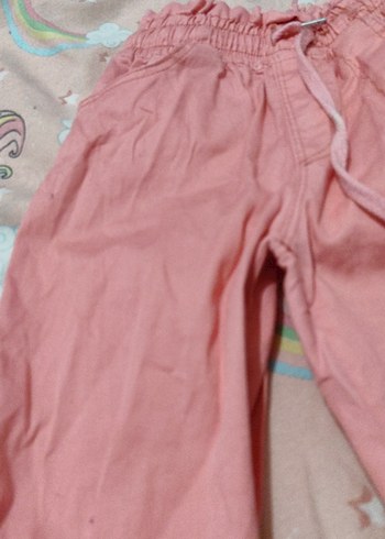 Kızlar için Pembe Pantolon - Görsel 2