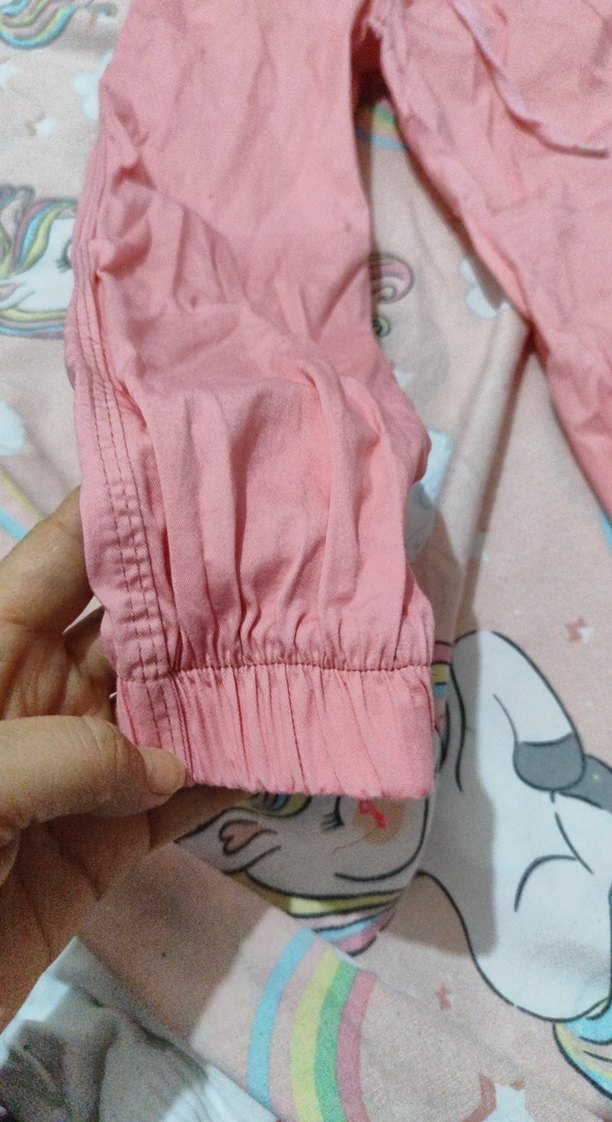 Kızlar için Pembe Pantolon - Görsel 3