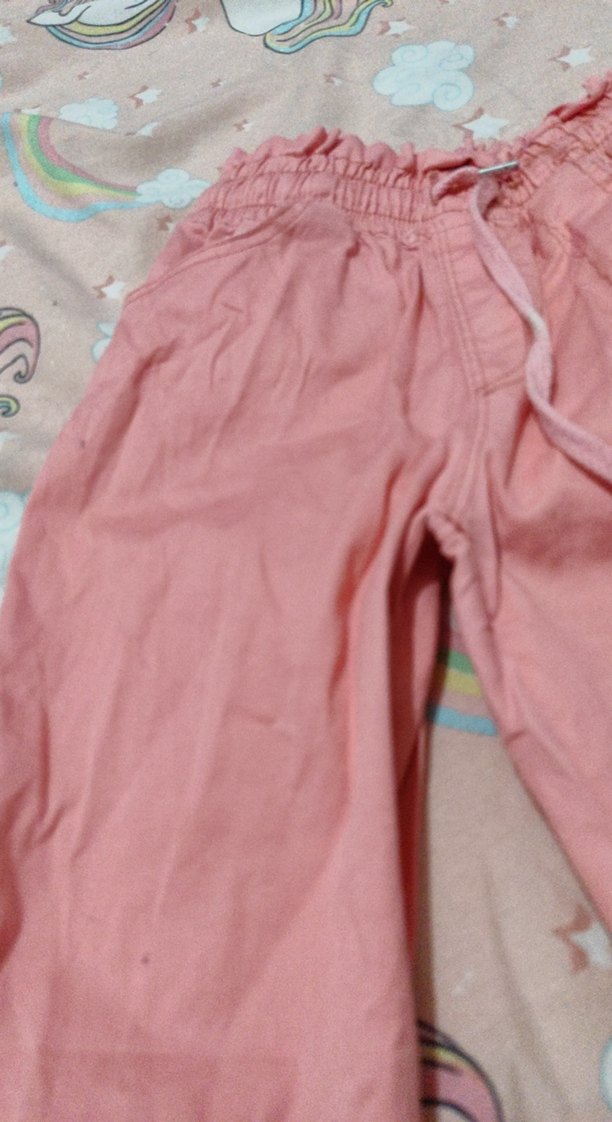 Kızlar için Pembe Pantolon - Görsel 2