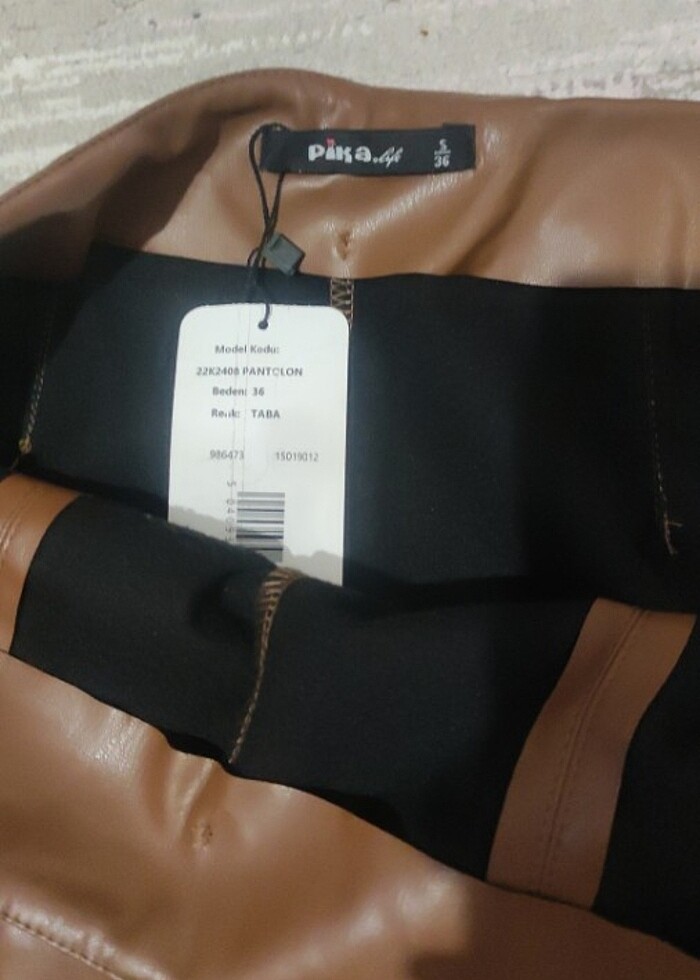 Deri pantolon  - Görsel 2