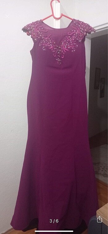 Abiye elbise balık model