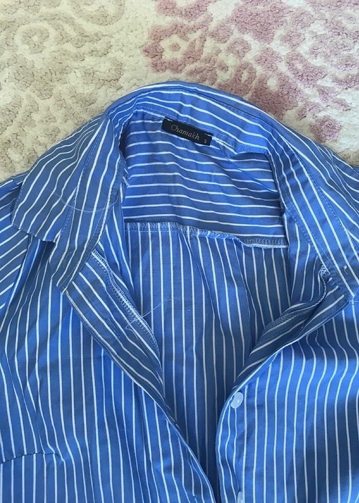 Çizgili elbise - Görsel 2