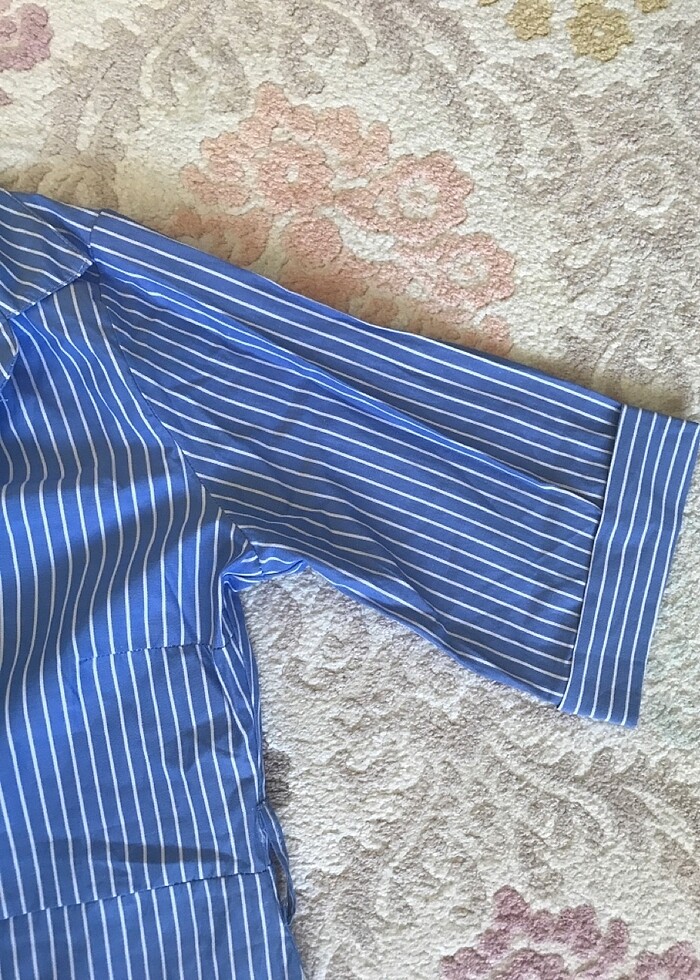 Çizgili elbise - Görsel 3