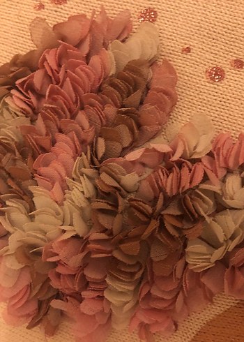 Bej Desenli Hamile Sweatshirt - Görsel 3