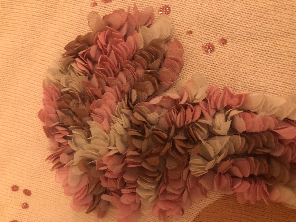 Bej Desenli Hamile Sweatshirt - Görsel 3