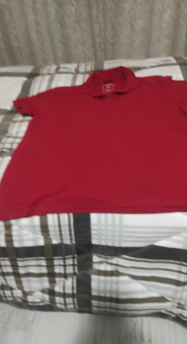 Mavi Kırmızı Uzun Kollu Polo Tişört - Görsel 4