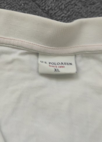 Düğmeli Beyaz Pamuklu lakos tisort - Görsel 3