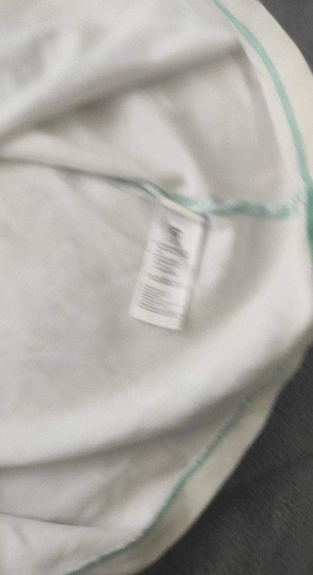 Düğmeli Beyaz Pamuklu lakos tisort - Görsel 4