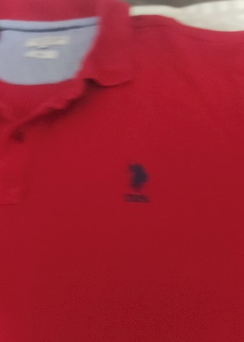 Kırmızı Erkek Polo Tişört, Kısa Kollu, Salaş - Görsel 2