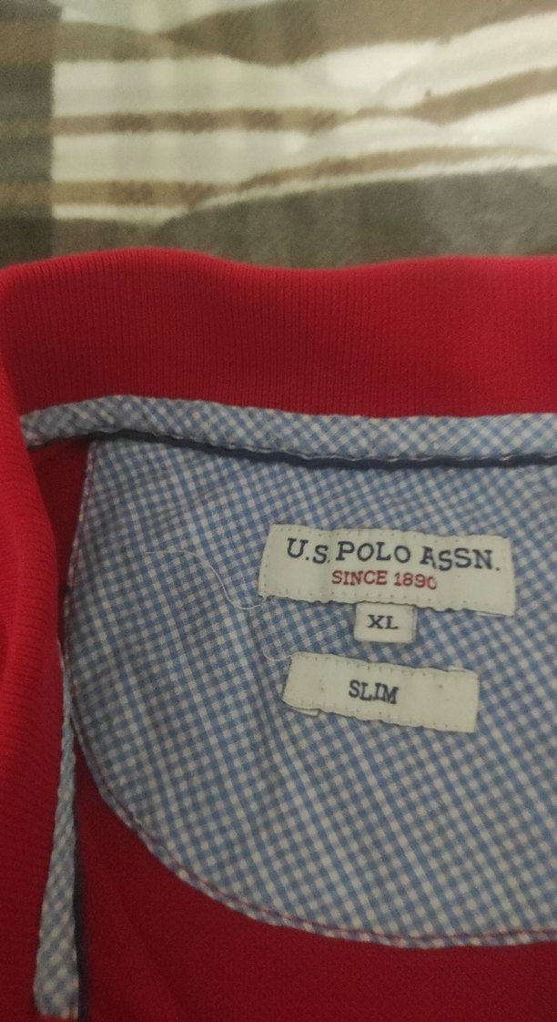 Kırmızı Erkek Polo Tişört, Kısa Kollu, Salaş - Görsel 3