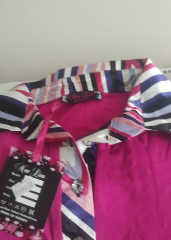 bayan badi saten kol ve yaka tasarimli - Görsel 2