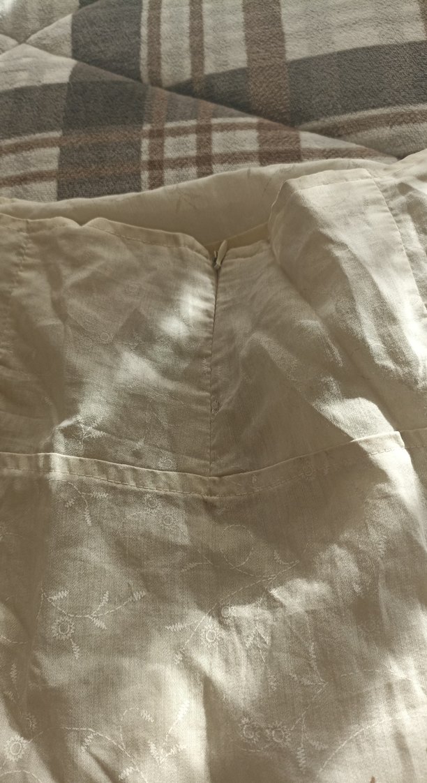 Çiçek Desenli Bayan astarlı etek - Görsel 5