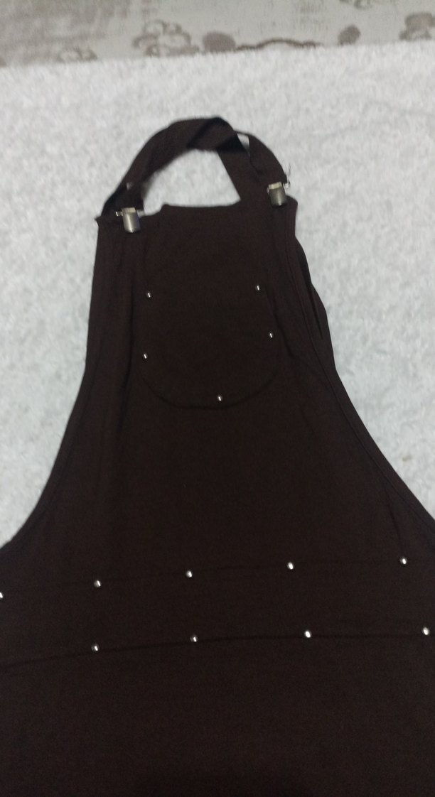 Siyah, Tokalı, Uzun penye slopet - Görsel 2