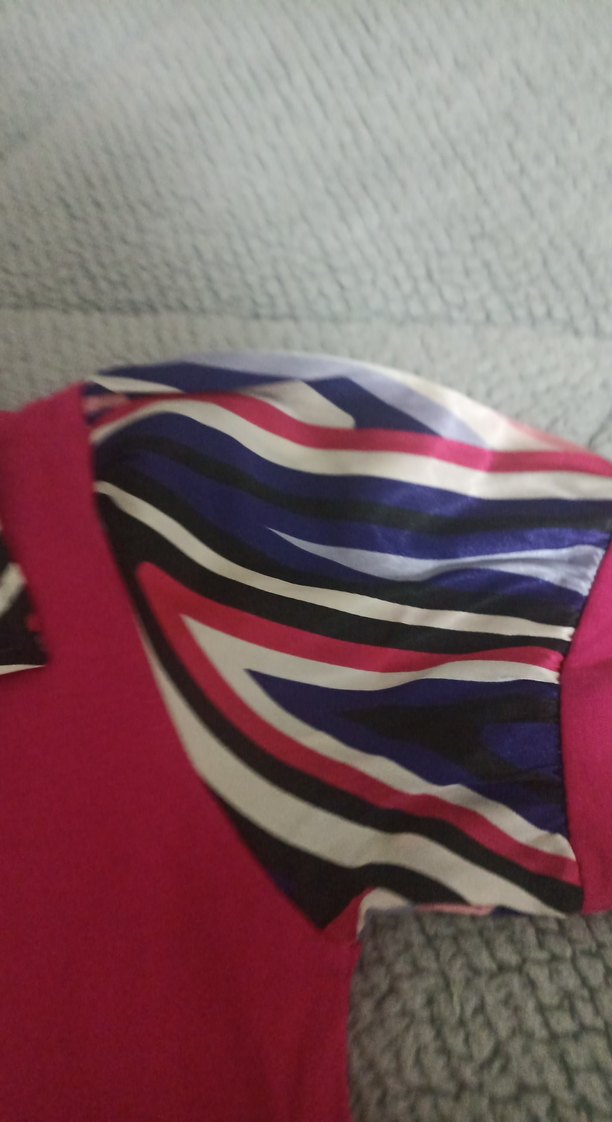 kadın saten yakalı penye - Görsel 3