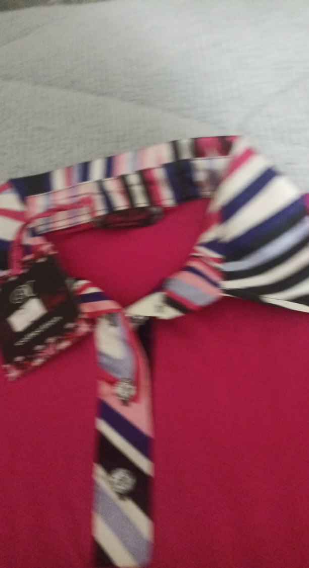 kadın saten yakalı penye - Görsel 2