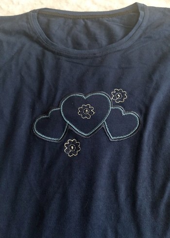 Mavi Kısa Kollu tsort - Görsel 2