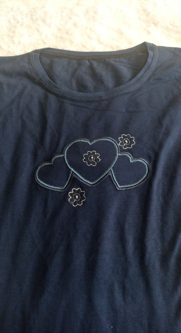 Mavi Kısa Kollu tsort - Görsel 2