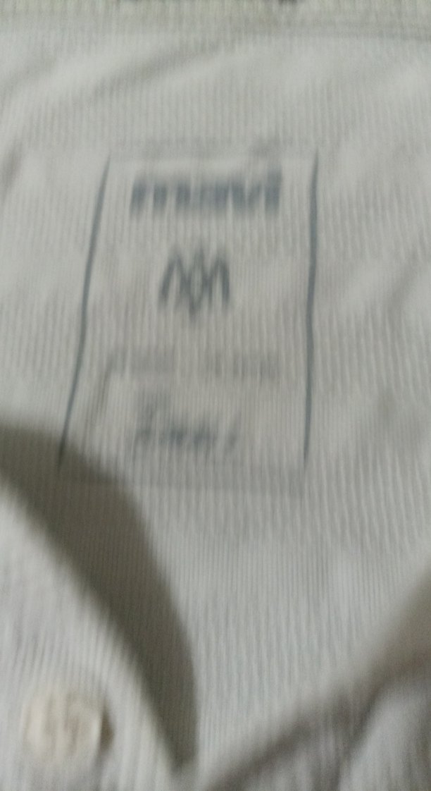 Erkek Beyaz V Yaka Pamuklu Polo Tişört - Görsel 3