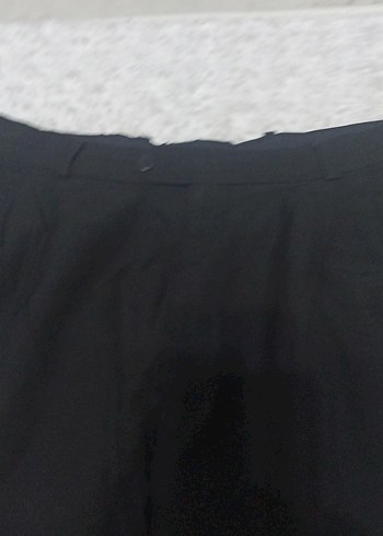 Erkek Siyah Pilili Midi Pantolon - Görsel 3