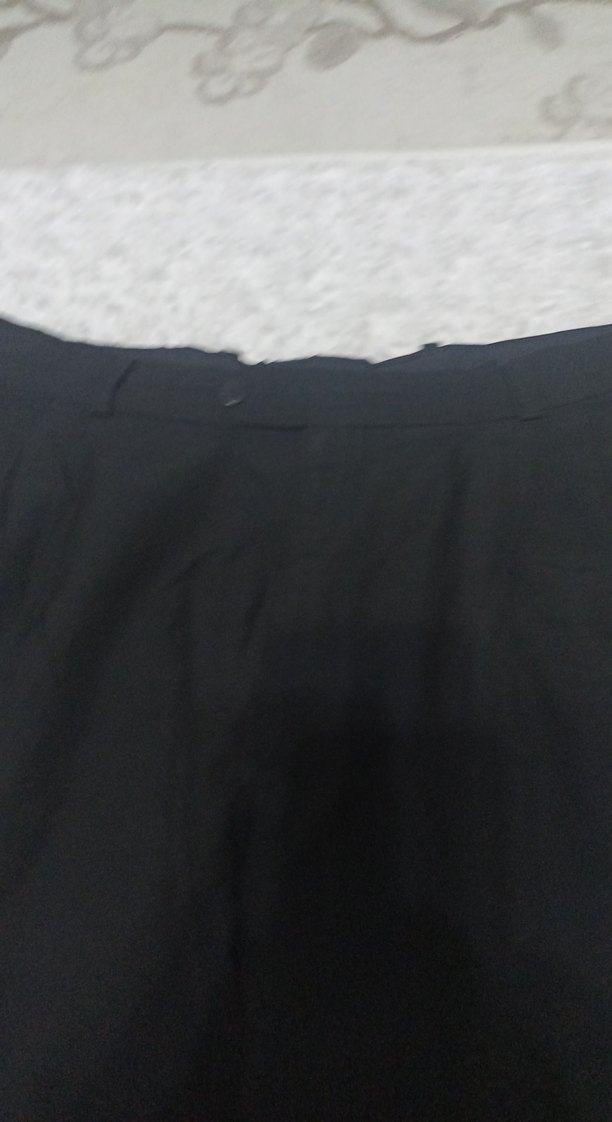 Erkek Siyah Pilili Midi Pantolon - Görsel 3