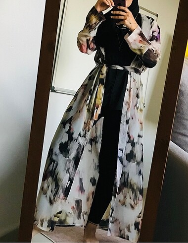 Tül Kimono