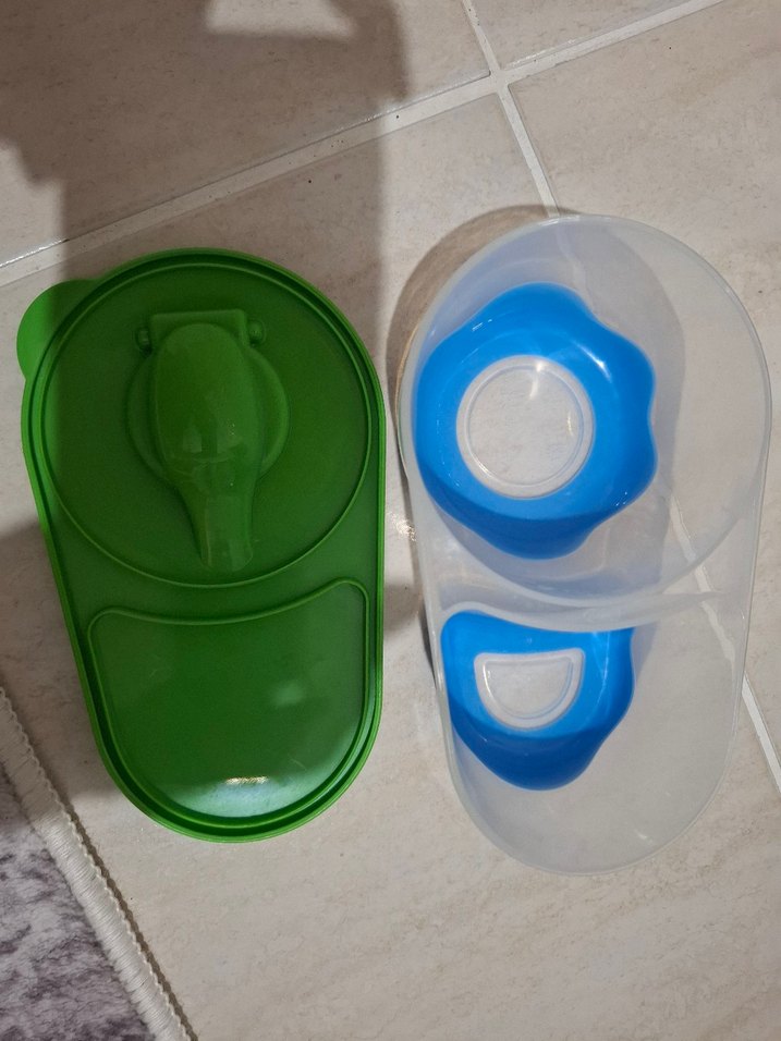 Renkli Bebédor kase kaşık seti- ek gıda - Görsel 5