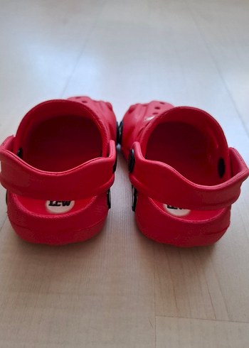 Kırmızı Baskılı Çocuk Terlikleri-20 no - Görsel 4